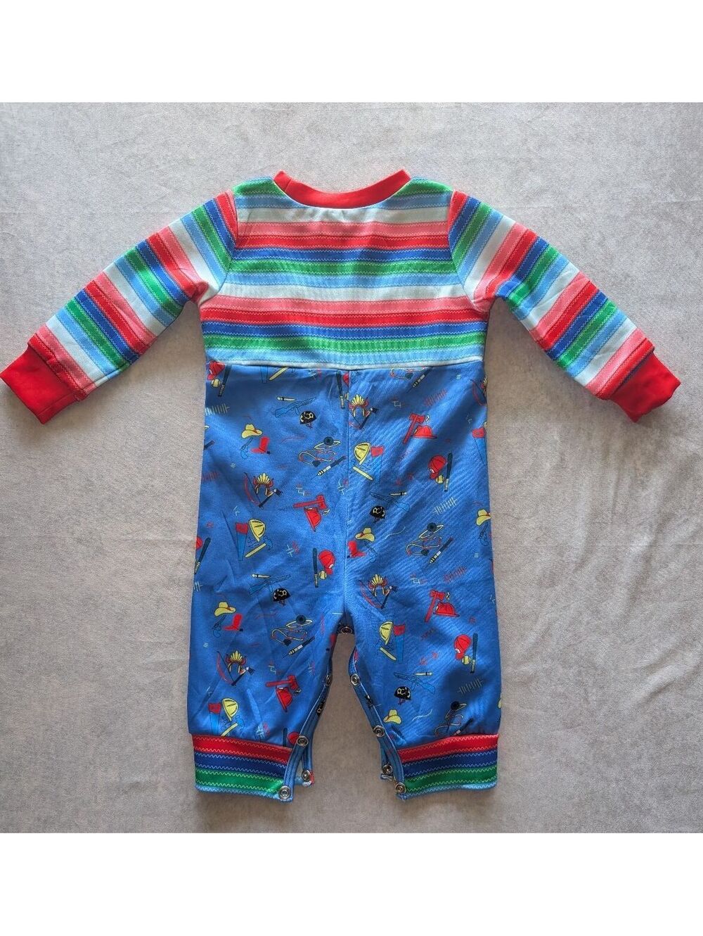Chucky Good Guys Costume romper 3-6M - Picture 2 of 4